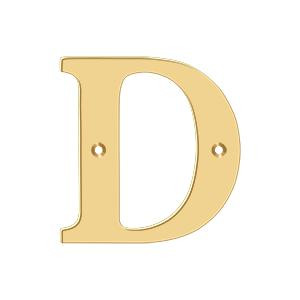  Deltana Hardware 4" RESIDENTIAL LETTERS 