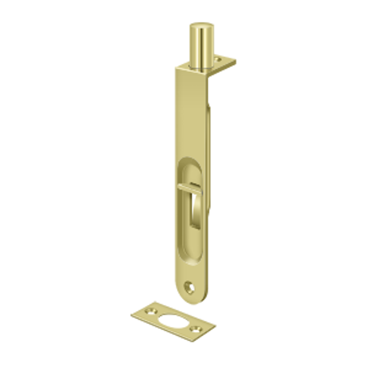 Deltana Hardware FBR SERIES FLUSH BOLTS RADIUS  MORTISE