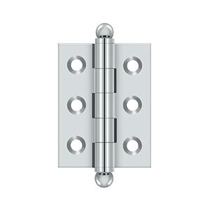 Deltana Hardware Deltana CH2015 SERIES SOLID BRASS 2" X 1-1/2" CABINET HINGES WITH BALL TIPS 