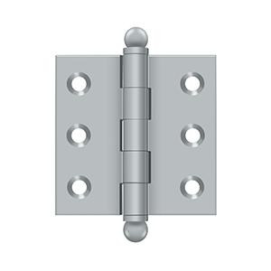 Deltana Hardware Deltana CH2020 SERIES SOLID BRASS 2" X 2" CABINET HINGES WITH BALL TIPS 