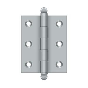 Deltana Hardware Deltana CH2520 SERIES SOLID BRASS 2-1/2" X 2" CABINET HINGES WITH BALL TIPS 