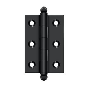 Deltana Hardware Deltana CH2517 SERIES SOLID BRASS 2-1/2" X 1-11/16" CABINET HINGES WITH BALL TIPS 