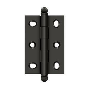 Deltana Hardware Deltana CHA2517 SERIES SOLID BRASS 2-1/2" X 1-3/4" ADJUSTABLE CABINET HINGES WITH BALL TIPS 