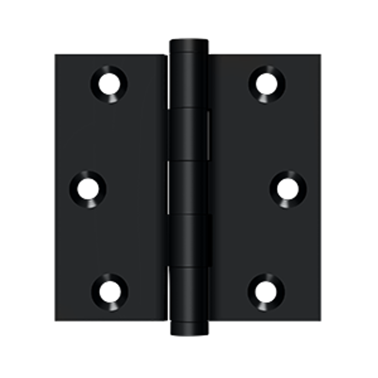 Deltana DSB3 SERIES SOLID BRASS 3" X 3" SQUARE HINGE