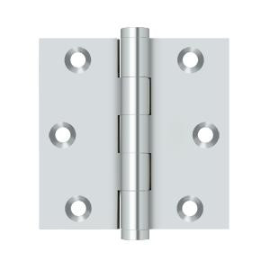 Deltana Hardware Deltana DSB3 SERIES SOLID BRASS 3" X 3" SQUARE HINGE 