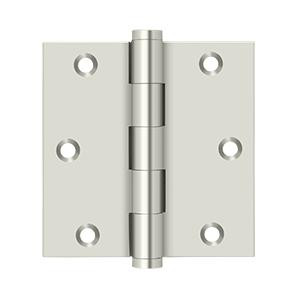 Deltana Hardware Deltana DSB35B SERIES SOLID BRASS BALL BEARING 3-1/2" X 3-1/2" SQUARE HINGE 