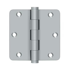 Deltana Hardware Deltana DSB35R4R SERIES SOLID BRASS 3-1/2" X 3-1/2" X 1/4" RADIUS HINGES 