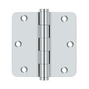 Deltana Hardware Deltana DSB35R4R SERIES SOLID BRASS 3-1/2" X 3-1/2" X 1/4" RADIUS HINGES 
