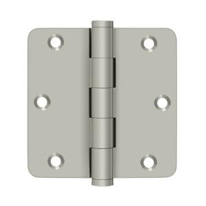 Deltana Hardware Deltana DSB35R4R SERIES SOLID BRASS 3-1/2" X 3-1/2" X 1/4" RADIUS HINGES 