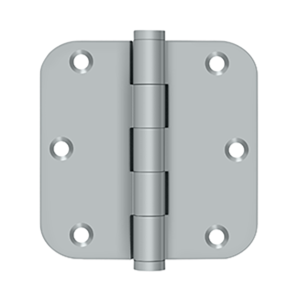 Deltana DSB35R5 SERIES SOLID BRASS 3-1/2" X 3-1/2" X 5/8" RADIUS HINGES