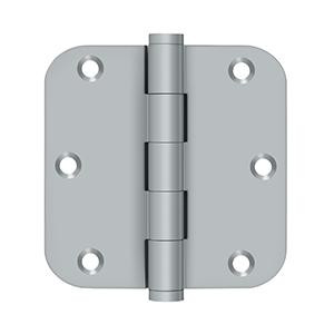 Deltana Hardware Deltana DSB35R5R SERIES RESIDENTIAL SOLID BRASS 3-1/2" X 3-1/2" X 5/8" RADIUS HINGES 