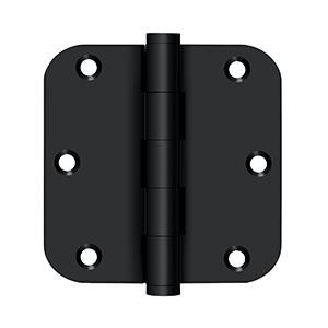 Deltana Hardware Deltana DSB35R5R SERIES RESIDENTIAL SOLID BRASS 3-1/2" X 3-1/2" X 5/8" RADIUS HINGES 