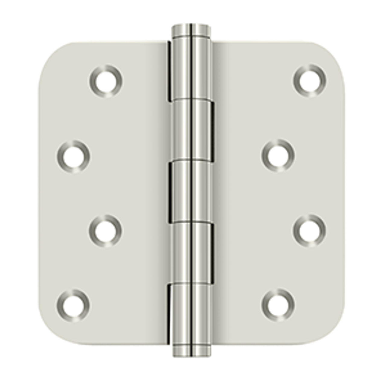 Deltana DSB4R5RZ SERIES 4" X 4" X 5/8" RADIUS HINGE / ZIG-ZAG SOLID BRASS