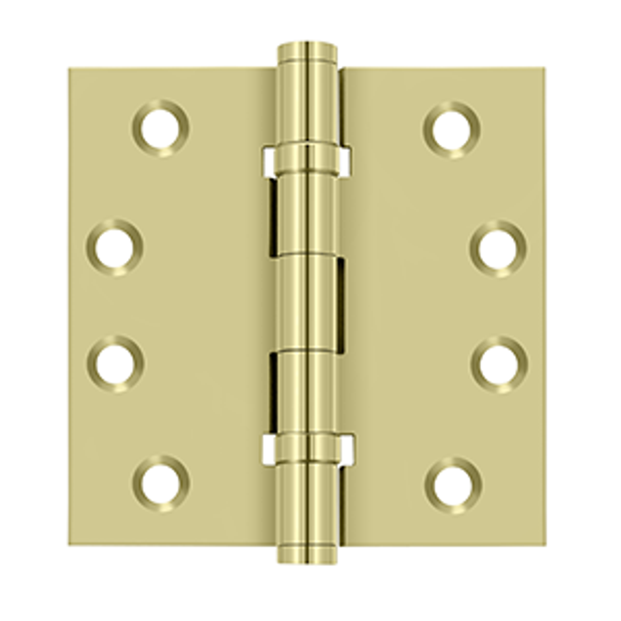 Deltana DSB45B-DSB45NB SERIES 4-1/2" X 4-1/2" SQUARE HINGES BALL BEARINGS SOLID BRASS