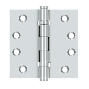 Deltana Hardware Deltana DSB45B-DSB45NB SERIES 4-1/2" X 4-1/2" SQUARE HINGES BALL BEARINGS SOLID BRASS 