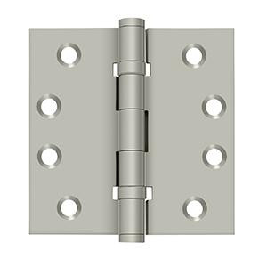 Deltana Hardware Deltana DSB45B-DSB45NB SERIES 4-1/2" X 4-1/2" SQUARE HINGES BALL BEARINGS SOLID BRASS 