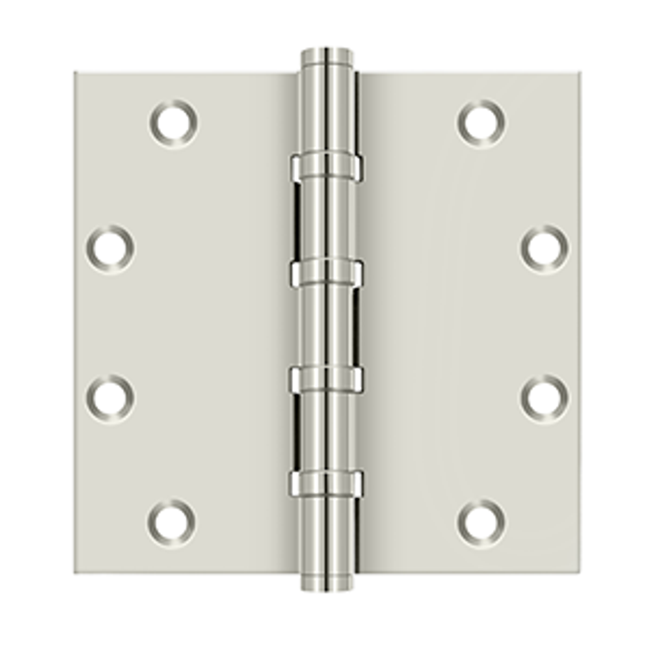 Deltana DSB55B-DSB55NB SERIES 5" X 6" SQUARE CORNER HINGE, BALL BEARING SOLID BRASS