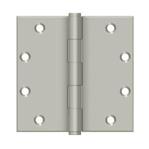 Deltana Hardware Deltana DSB55 SERIES 5" X 5" SQUARE CORNER HINGE, SOLID BRASS 
