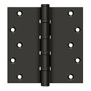 Deltana Hardware Deltana DSB66BB SERIES 6" X 6" SQUARE HINGES, BALL BEARINGS, SOLID BRASS 
