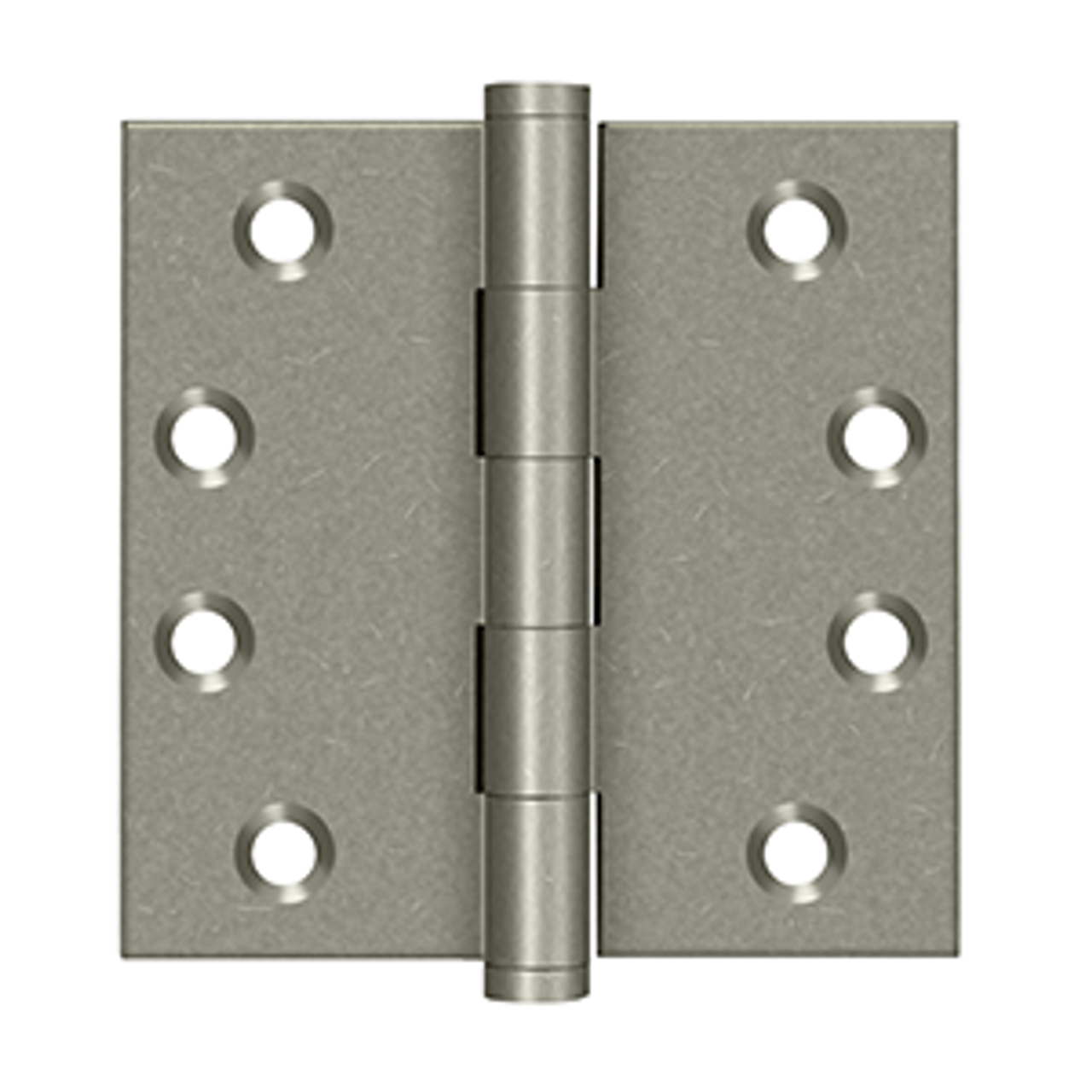 DELTANA DSB4 4" X 4" SQUARE HINGES DISTRESSED FINISHES SOLID BRASS