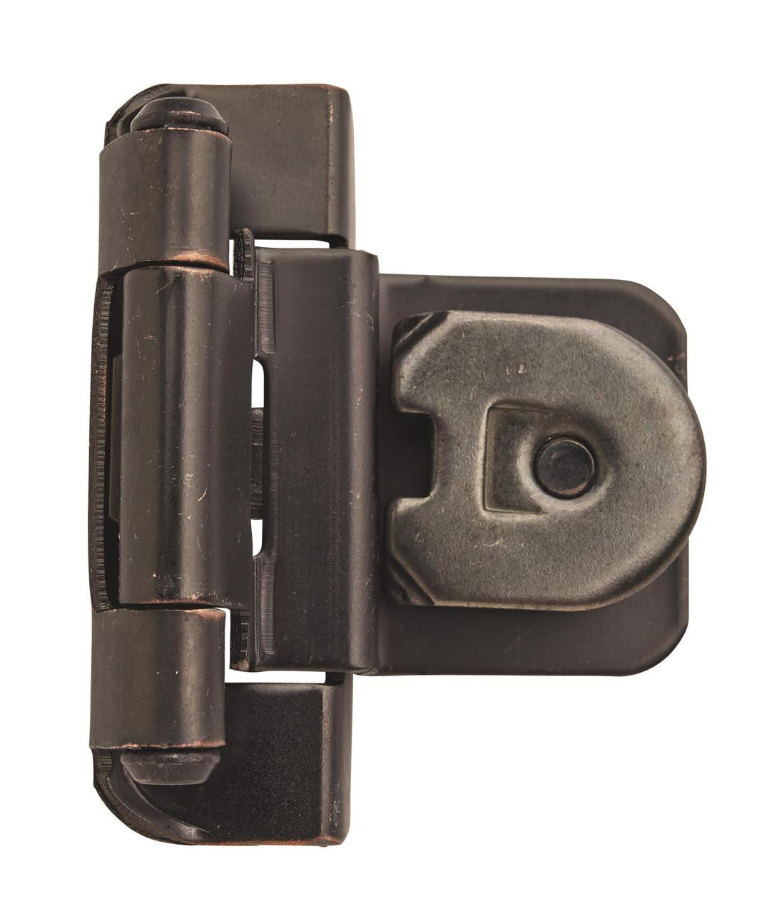  Amerock BPR8700 SELF-CLOSING, DOUBLE DEMOUNTABLE 3/8 In (10 mm) Inset Hinge 