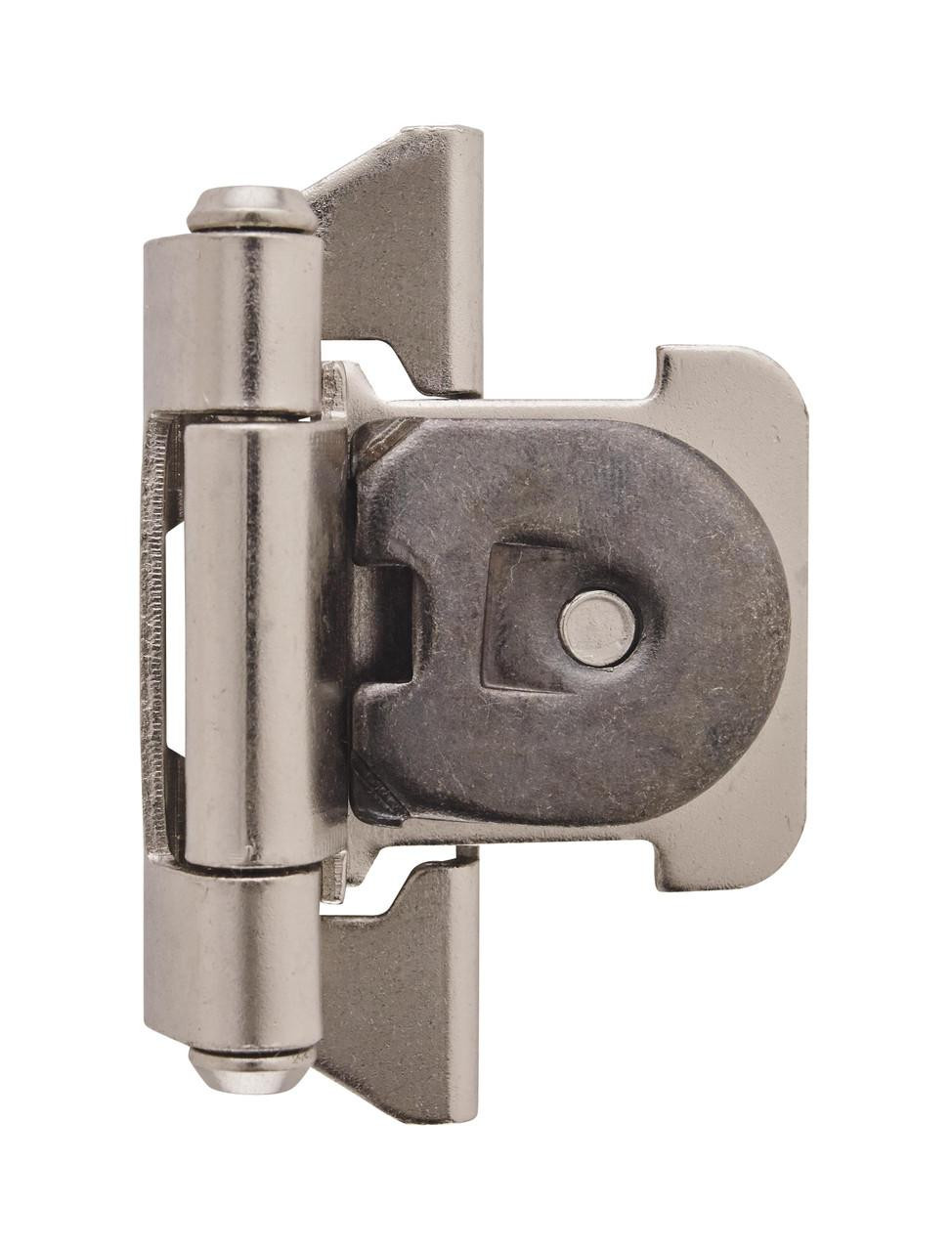  Amerock BPR8701 SELF-CLOSING, DOUBLE DEMOUNTABLE 1/4 In (6 mm) Overlay Hinge 