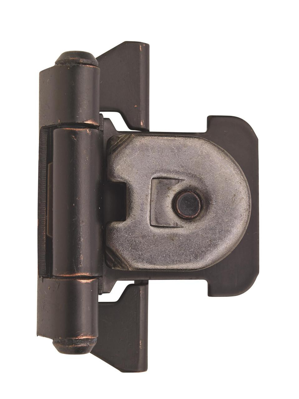  Amerock BPR8701 SELF-CLOSING, DOUBLE DEMOUNTABLE 1/4 In (6 mm) Overlay Hinge 