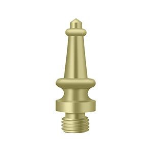 Deltana Hardware Deltana DSST STEEPLE TIP Finials Solid Brass 
