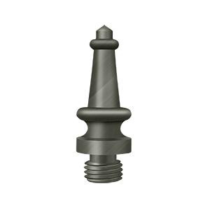 Deltana Hardware Deltana DSST STEEPLE TIP Finials Solid Brass 