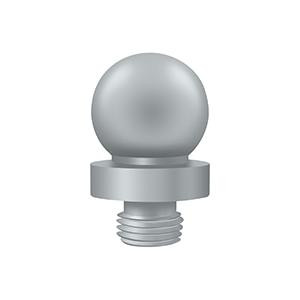Deltana Hardware Deltana DSBTL BALL TIP Finials For 6" X 6" Hinges Solid Brass 
