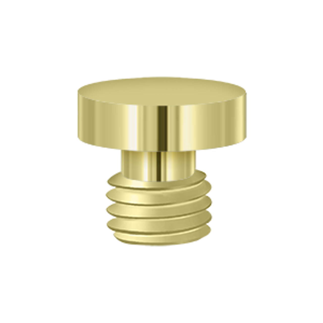 Deltana DSB BUTTON TIP Finials Solid Brass