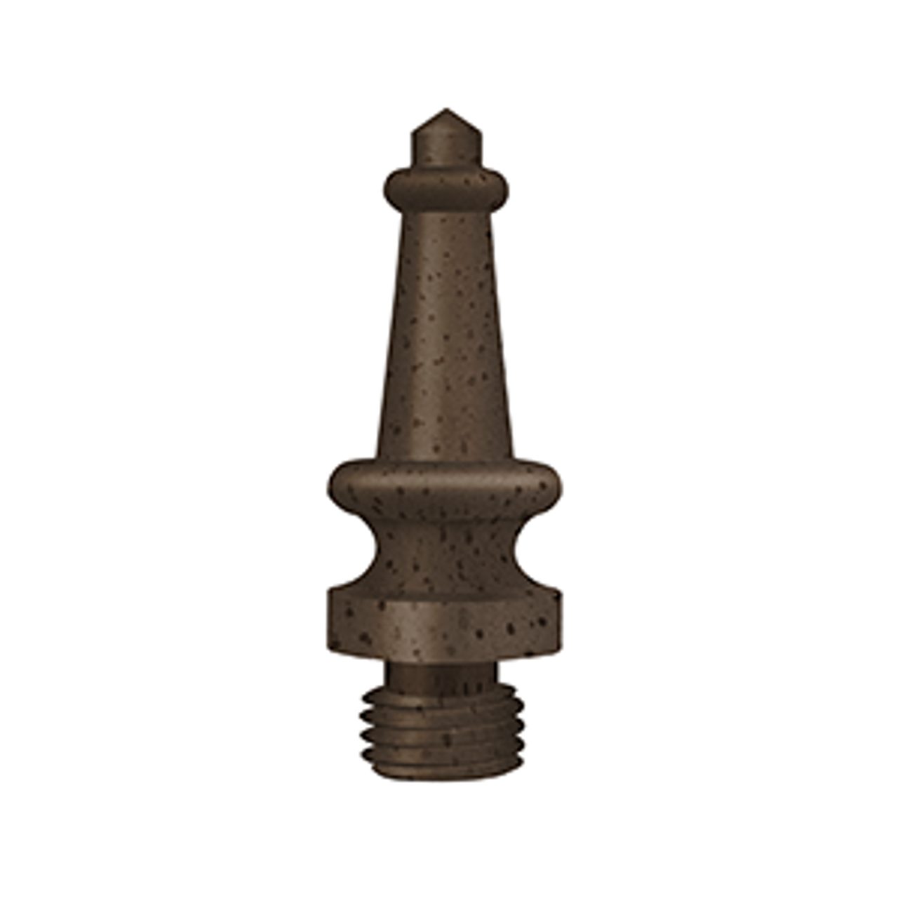 Deltana DSST DISTRESSED BALL TIP Finials Solid Brass