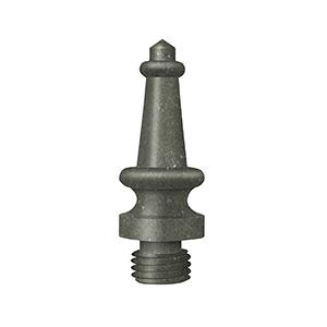 Deltana Hardware Deltana DSST DISTRESSED BALL TIP Finials Solid Brass 