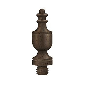 Deltana Hardware Deltana DSUT DISTRESSED URN TIP Finials Solid Brass 