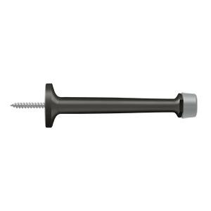 Deltana Hardware Deltana BDS425 4" BASEBOARD DOOR BUMPER, SOLID BRASS 