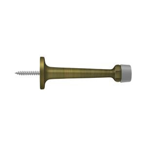 Deltana Hardware Deltana BDS30 3-1/4" BASEBOARD DOOR BUMPER, SOLID BRASS 