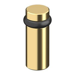 Deltana Hardware Deltana UFBD6000 ROUND UNIVERSAL FLOOR BUMPER 3", SOLID BRASS 