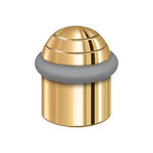 Deltana Hardware Deltana UFBD4505 ROUND UNIVERSAL FLOOR BUMPER DOME CAP 1-5/8", SOLID BRASS 