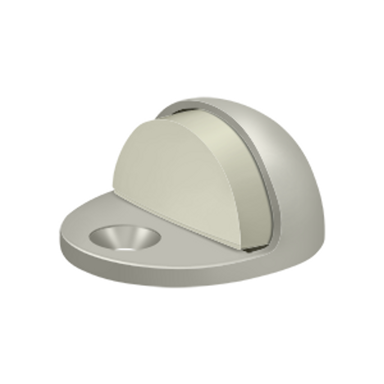Deltana DSLP316 DOME STOP LOW PROFILE, SOLID BRASS