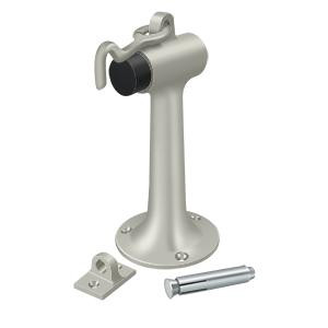 Deltana Hardware Deltana DSF630 FLOOR MOUNT, 6" BUMPER W/ HOOK 