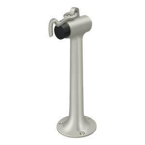 Deltana Hardware Deltana DSF830 FLOOR MOUNT, 8" BUMPER W/ HOOK 