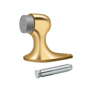 Deltana Hardware Deltana FDB218 FLOOR DOOR BUMPER 2-1/8", SOLID BRASS 