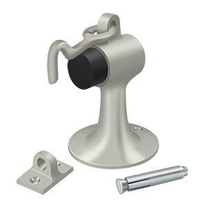 Deltana Hardware Deltana DSF444 CEMENT FLOOR MOUNT BUMPER W/ HOLDER, SOLID BRASS 
