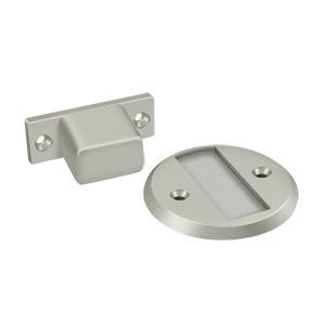 Deltana Hardware Deltana MDHF25 MAGNETIC DOOR HOLDER FLUSH 2-1/2" DIAMETER 
