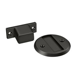 Deltana Hardware Deltana MDHF25 MAGNETIC DOOR HOLDER FLUSH 2-1/2" DIAMETER 