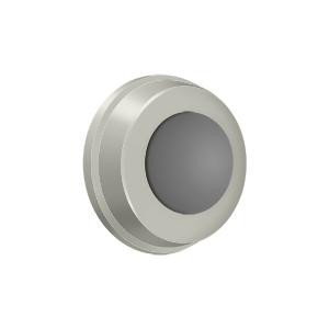 Deltana Hardware Deltana WB100 FLUSH BUMPER 1" DIAMETER SOLID BRASS 