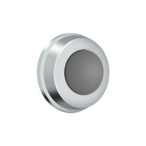 Deltana Hardware Deltana WB100 FLUSH BUMPER 1" DIAMETER SOLID BRASS 