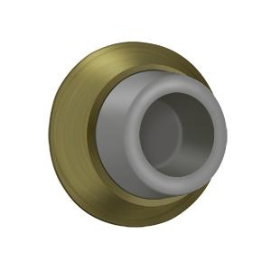 Deltana Hardware Deltana WB178 FLUSH BUMPER 17/8" DIAMETER SOLID BRASS 