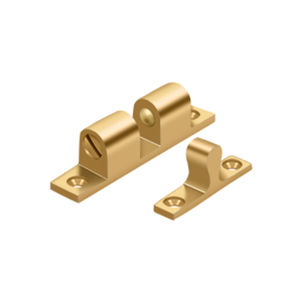 Deltana BTC20  BALL TENSION CATCH 2-1/4" X 1/2" SOLID BRASS