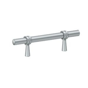 Deltana Hardware Deltana P310 4-3/4" ADJUSTABLE PULL 4-3/4" SOLID BRASS 